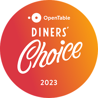Opentable Diners Choice 2023 Award