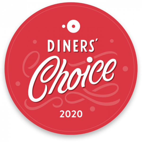Diners' Choice 2020 Award Logo Image